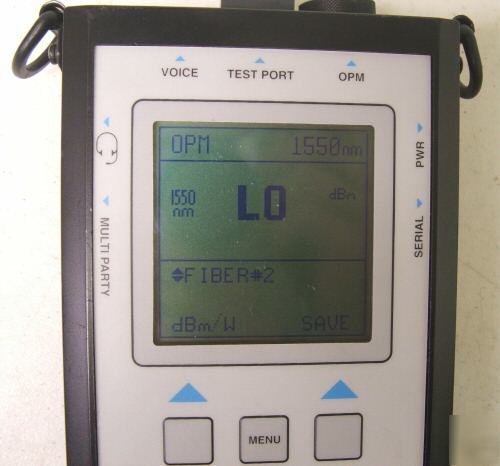 Noyes turbotest 500 olt-504 fc optical loss test set