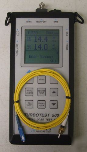 Noyes turbotest 500 olt-504 fc optical loss test set
