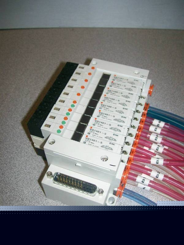 Smc solenoid stack up pneumatic valves (9) VQ1101-5