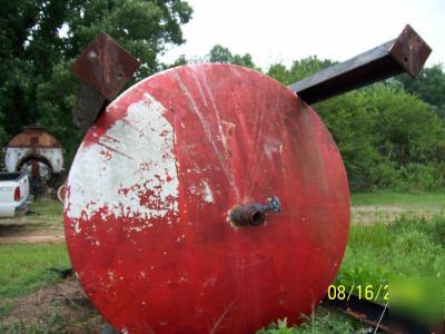 3,000 gallon steel mix tank,