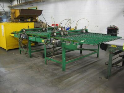 Billco glass cutting system w/ glass washer, dryer