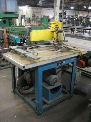 Billco glass cutting system w/ glass washer, dryer