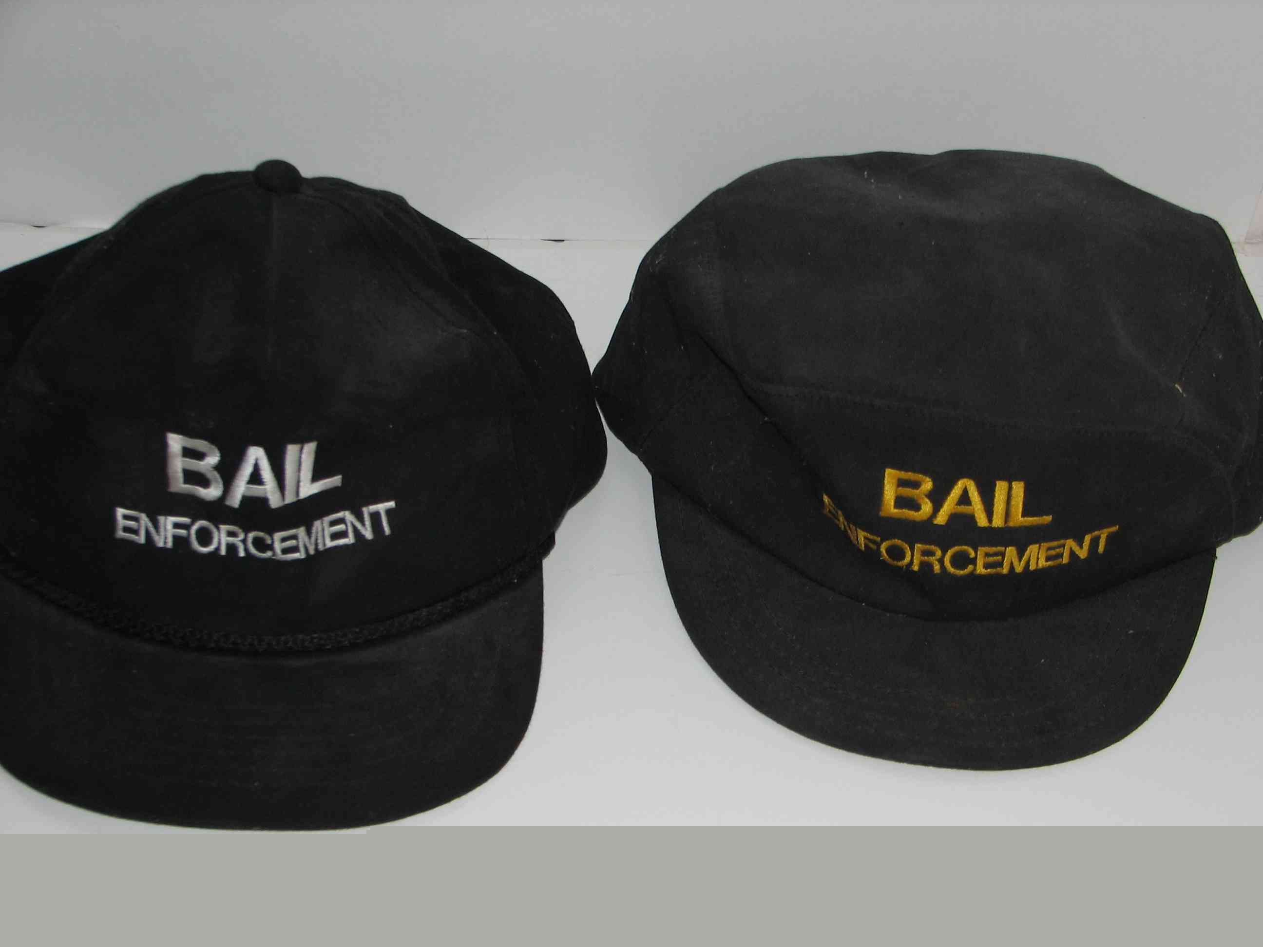 Bounty hunter bail enforcement hats caps