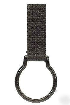 Hwc nylon c & d cell flashlight holder slide on police