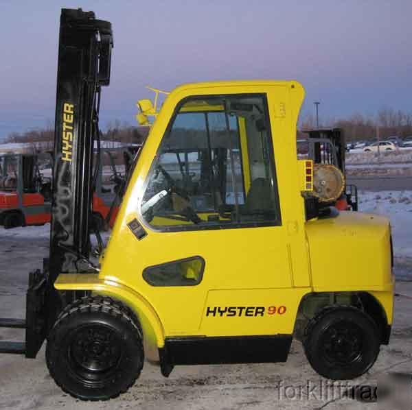 Hyster pneumatic 9,000LB forklift lifttruck