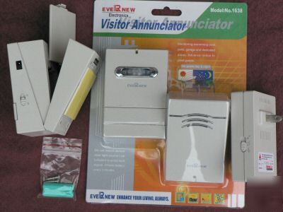 New easy to install wireless motion detector/sensor