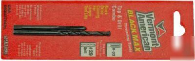 Vermont american black max 8-32 tap & #29 drill bit