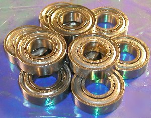 10 miniature bearing 6200ZZ 10MM x 30MM x 9 bearings
