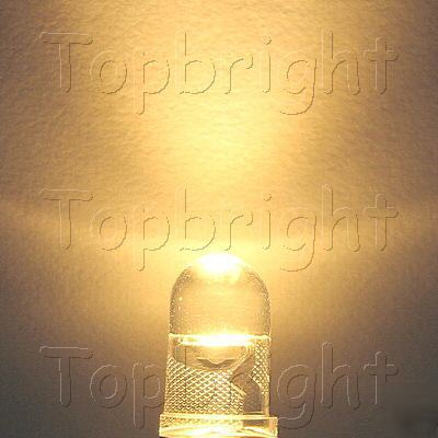 1000 pc 0.5W 5MM 60Ã‚Â° highpower warm white led 60,000MCD