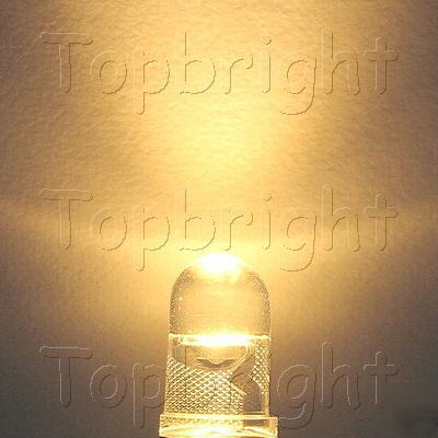 1000 pc 0.5W 5MM 60Â° highpower warm white led 60,000MCD