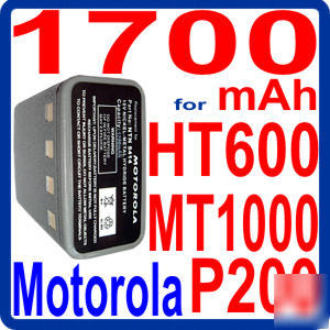 1700MAH battery for motorola P200 HT600 HT800 MT1000 qb