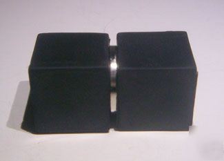 2 rubber coated magnet cubes 1/2 x 1/2 rare earth ndfeb