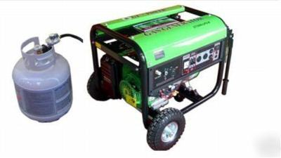 2000 watt propane generator wheels, electric start epa 