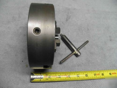 6 inch 3 jaw chuck treaded 1-1/2