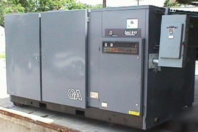 Atlas copco water cooled air compressor