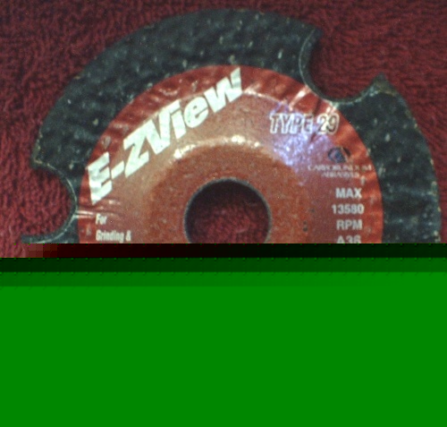 E-zview grinding and blending discs for steel or metal