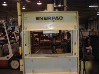 Enerpac 50 ton capacity hydraulic press / model # PM622