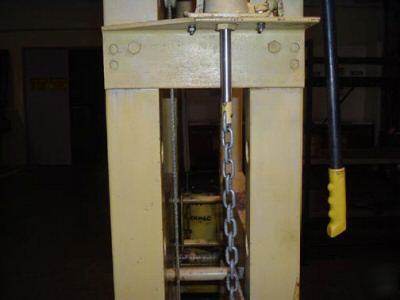 Enerpac 50 ton capacity hydraulic press / model # PM622