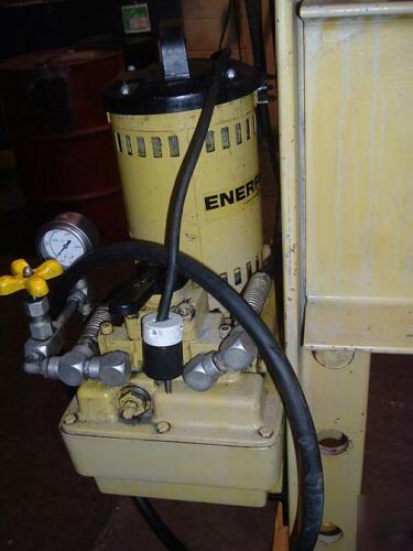 Enerpac 50 ton capacity hydraulic press / model # PM622