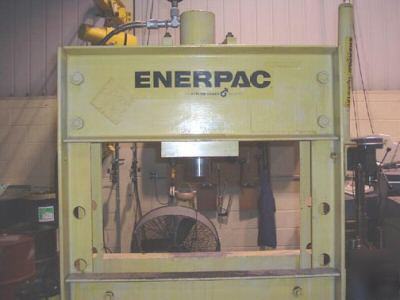 Enerpac 50 ton capacity hydraulic press / model # PM622