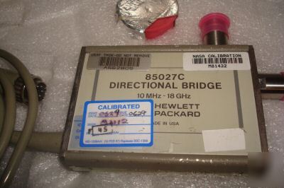 Hp 8328A transmission line test set 8757A 8350B 85027C