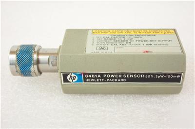 Hp 8481A power sensor 10MHZ-18.0GHZ *as is*