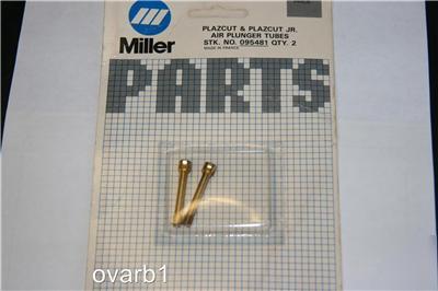 Miller 095481 plazcut & plazcut jr. air plunger tubes
