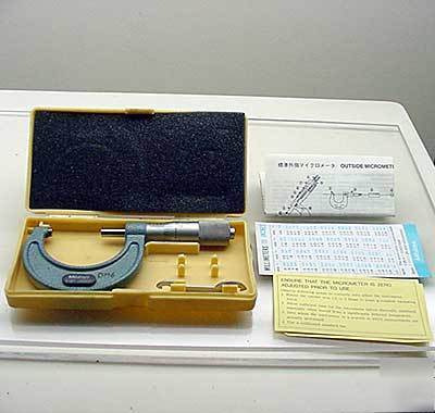 Mitutoyo outside micrometer 1-2IN 103-114 in case nice
