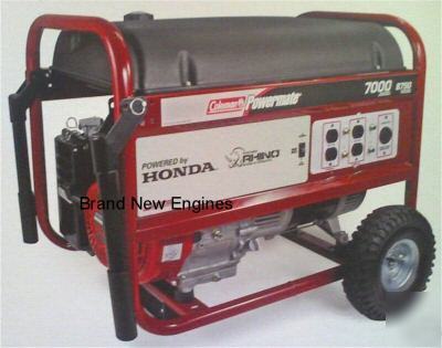 New 13HP honda 8750 watt coleman generator-free ship 