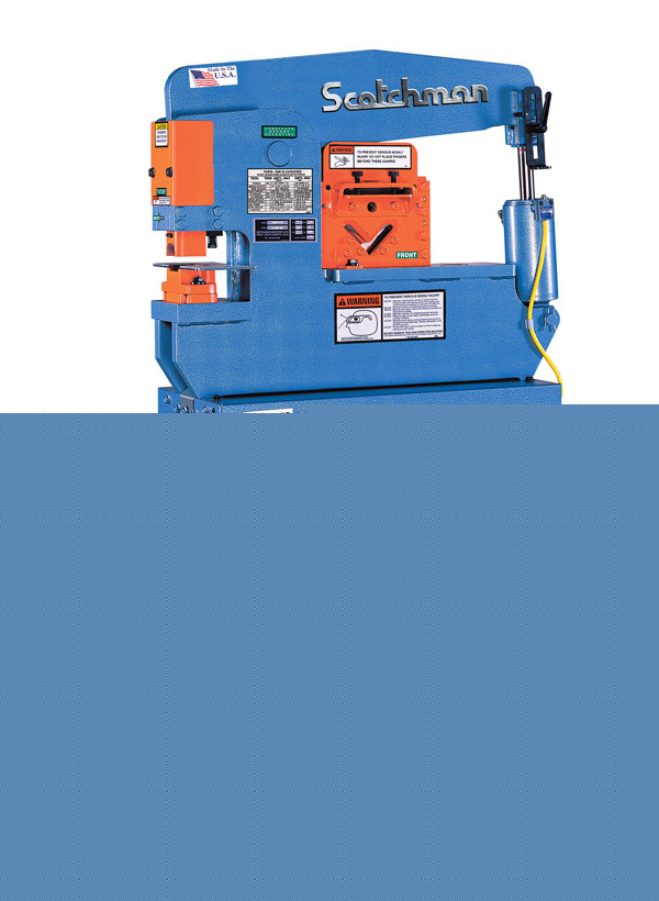 New 45TN ironworker, scotchman portafab free 