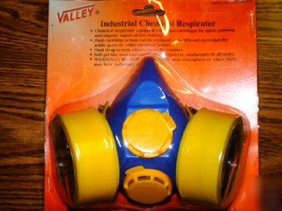 New chemical respirator industrial type packaged