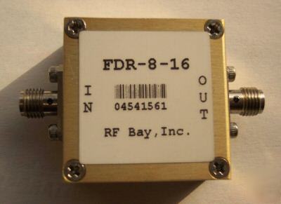 New frequency doubler 4-8GHZ input, fdr-8-16, , sma