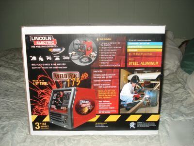 New lincoln mig welder 175HD in box