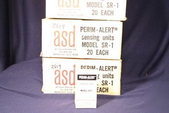 New lot *52* asd perim-alert sr-1 contact fence sensor