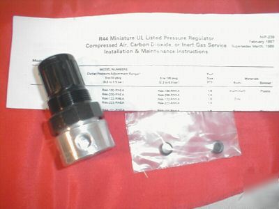 Norgren R44-2000-rnka miniature pressure regulator 1/4