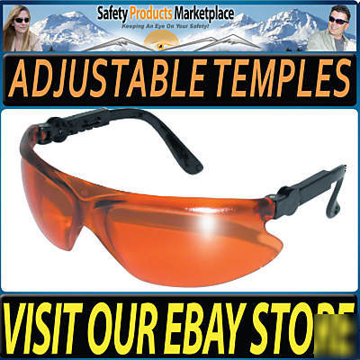 Safetyglasses orange sunglasses eyewear UV400 Z87.1