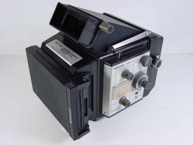 Tektronix c-59A oscilloscope camera F2.8 .67MAG w.back 