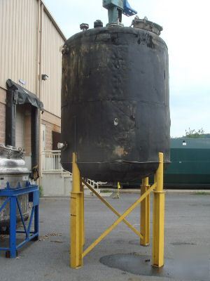 Tolan 1200 gallon stainless steel jacked reactor