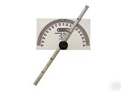  protractor and depth gage 0-180 degree usa made