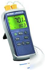 New extech EA10 dual input thermometer