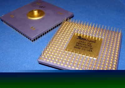 Cpu cray sgi DE90457801 pga gold vintage