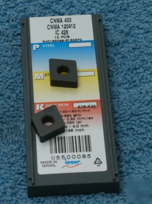 Iscar cnma 433 IC428 10PC inserts