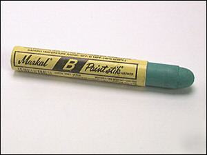 Markal cold surface marker b green paintstick