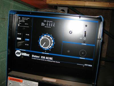 Miller dialarcÂ® 250 ac/dc stick welder in superb shape 