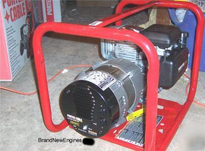 New 5HP honda 2500 watt porter cable generator