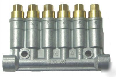 New showa 6 port piston distributor dpb-26 (DPB26) * *