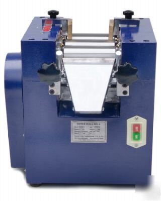 New three 3 roll mill lab model 2.5