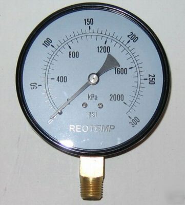 Reotemp pressure gauge 3.5