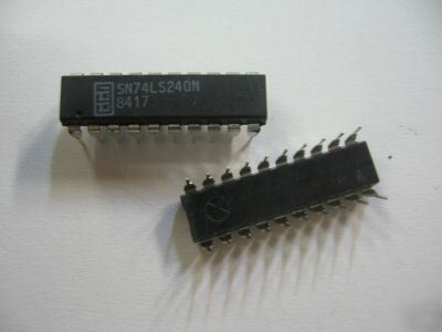 245PCS p/n SN74LS240N ; ic oct buff/line driver 20-dip