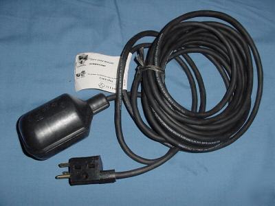 3 sje micromaster pump switch 20' 250V w/plug centripro